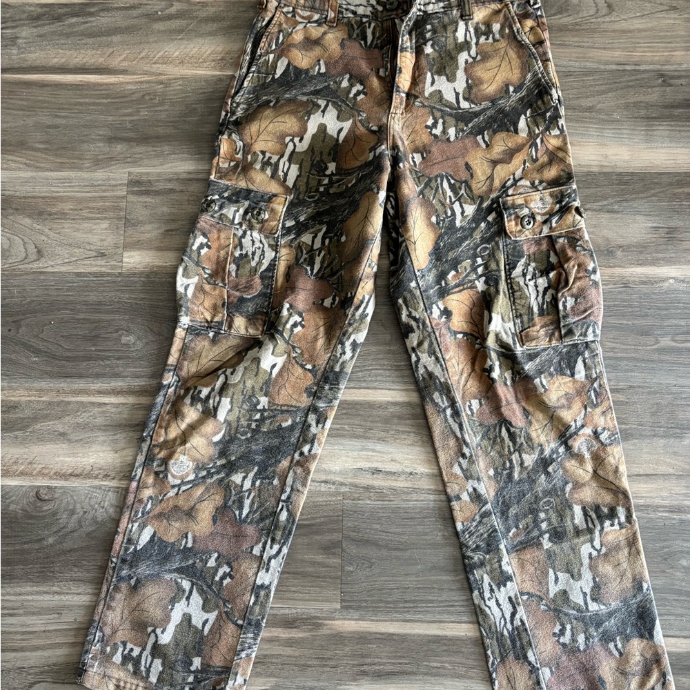 Mossy Oak Camouflage Cargo Pants - Brown and Green